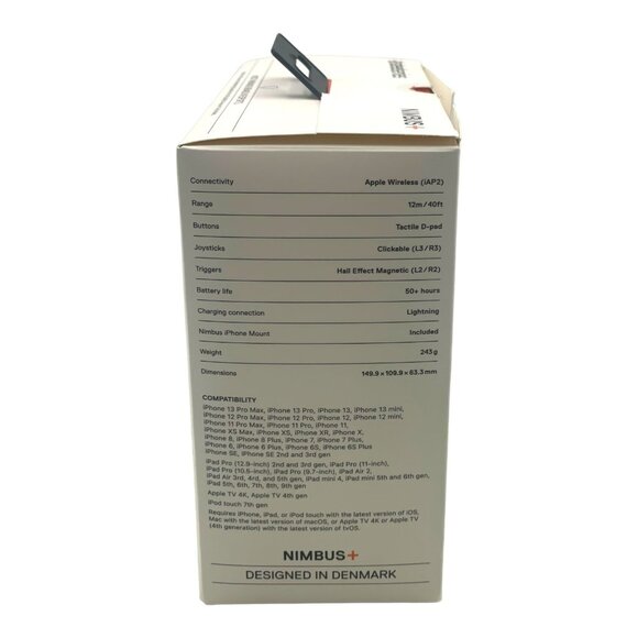 Steelseries Nimbus+ GC-0007 Wireless Gaming Controller for PARTS or REPAIR Only - Picture 9 of 10